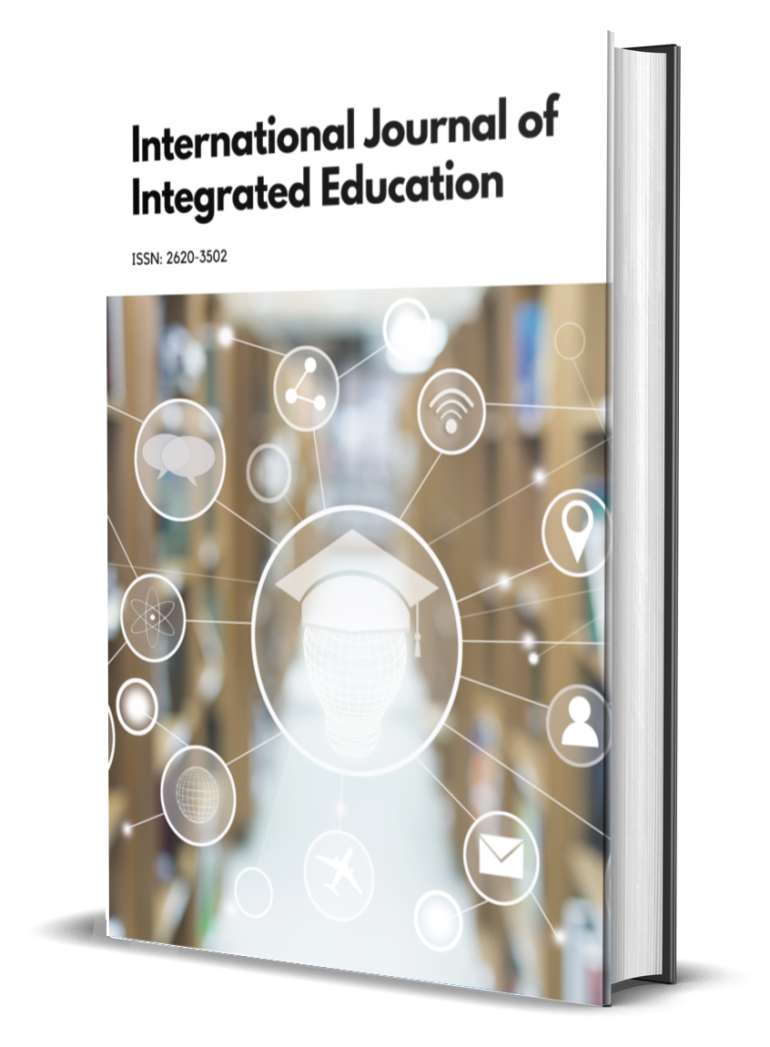								View Vol. 6 No. 2 (2023): International Journal on Integrated Education (IJIE)
							